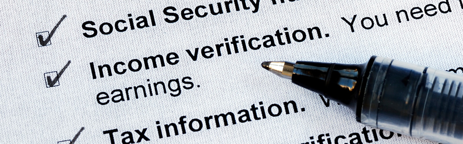 Mortgage Checklist